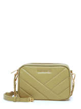 Cross Body Tas Soft Matelass Leder Lancaster Groen soft matelasse 22