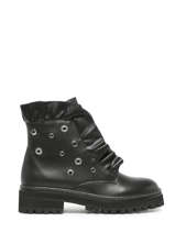 Enkellaarsjes Pink 148 Uit Leder Liu jo Zwart women SF3073P0