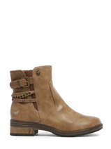 Enkellaarsjes Mustang Bruin women 1293525