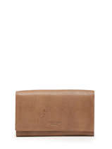 Portefeuille Met Portemonnee Leder Milano Beige four seasons SOPLW050