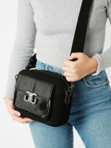 Cross Body Tas Donna Great by sandie Zwart donna BI-vue-porte