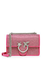 Cross Body Tas Love Bag Icon Pinko Roze love bag icon A17Z