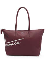 Handtas L.12.12 Concept Seasonal Lacoste Rood l.12.12 concept seasonal NF4473SJ