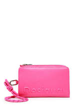 Portefeuille Desigual Roze half logo 23WAYP05