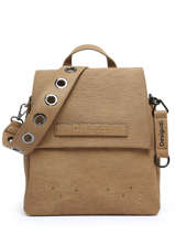 Rugzak Desigual Bruin acquiles 23WAKP04
