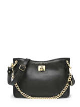 Cross Body Tas Romy Leder Mac douglas Zwart romy X