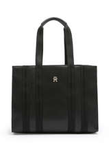 Schoudertas Th Identity Tommy hilfiger Zwart th identity AW15569