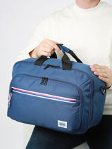 Reistas Voor Cabine Rugzak Upbeat Pro American tourister Blauw upbeat pro 147631-vue-porte