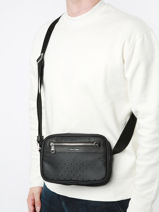 Cross Body Tas Calvin klein jeans Zwart ck elevated K510571-vue-porte