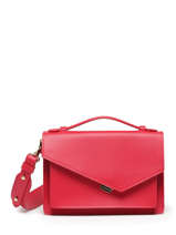 Cross Body Tas Zoe Leder Lancaster Rood zoe 11