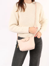 Longchamp Le pliage city Cross bodytas Roze-vue-porte