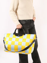 Longchamp Le pliage casaque Reistassen Blauw-vue-porte