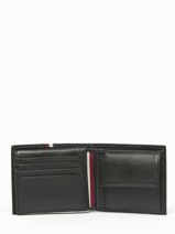 Portefeuille Th Premium Leder Tommy hilfiger Zwart th premium AM11270-vue-porte