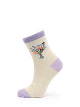 Sokken Cabaia Beige socks women JEA