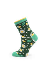 Sokken Cabaia Groen socks women ART