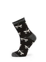 Sokken Cabaia Zwart socks women LUC