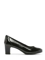 Pumps Met Hak Uit Leder Tamaris Zwart women 41