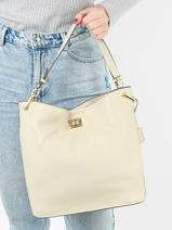 Schoudertas Romy Leder Mac douglas Beige romy S-vue-porte