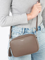 Cross Body Tas Grained Miniprix Bruin grained HOWARD-vue-porte