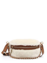 Heuptasje Slater Shearling Leder Michael kors Beige slater H3G04M0F