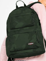 Rugzak 1 Compartiment Met 13" Laptopvak Eastpak Groen double casual EK0A5B7Y-vue-porte