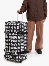 Soepele Reiskoffer Diney 100 X Eastpak Eastpak Zwart diney 100 x eastpak A5BA9DIS-vue-porte