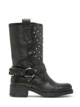 Boots Modular Uit Leder Ps poelman Zwart accessoires MODULA36