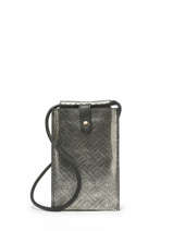 Portemonnee Leder Pieces Goud daino 17135160