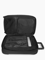 Handbagage Eastpak Zwart pbg authentic luggage PBGA5B87-vue-porte