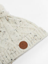 Muts Met Verwisselbare Pompon Cabaia Wit hats APPLETIN-vue-porte