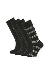 Sokken Tommy hilfiger Zwart socks men 71224441-vue-porte