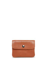 Portemonnee Caviar Leder Milano Bruin caviar CA23092
