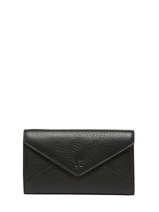 Portefeuille Enveloppe Leder Yves renard Zwart enveloppe 29283