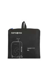 Kofferhoes Samsonite Zwart global ta 121220