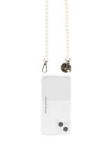 Ketting Voor Telefoonhoesje La coque francaise Wit coque LE265162