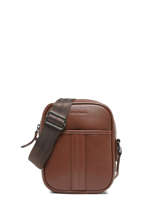 Cross Body Tas Yves renard Bruin nappa 81544