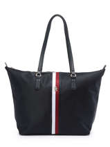Schoudertas Poppy Tommy hilfiger Blauw poppy AW15896