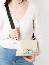 Cross Body Tas Tjw Bold Tommy hilfiger Beige tjw bold AW15432-vue-porte