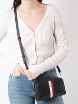 Cross Body Tas Th Emblem Tommy hilfiger Blauw th emblem AW15284-vue-porte