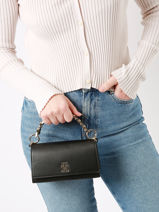 Avondtas Tommy hilfiger Zwart th evening AW15234-vue-porte