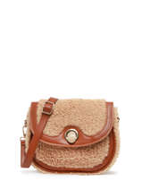 Cross Body Tas Ciao Boum Fur Miniprix Beige ciao boum fur 647