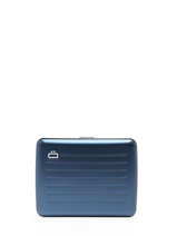 Kaarthouder Leder Ogon Blauw original ORI