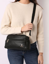 Cross Body Tas Classic Miniprix Zwart classic A514-vue-porte