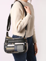 Cross Body Tas Ecossais Miniprix Veelkleurig ecossais XE169-vue-porte