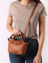 Longchamp Le pliage xtra Handtas Bruin-vue-porte