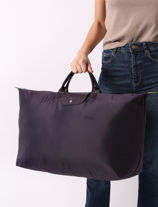 Longchamp Le pliage green Reistassen Violet-vue-porte