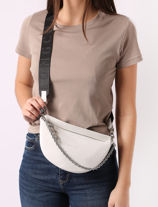Longchamp Smile Cross bodytas Wit-vue-porte