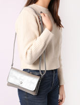 Cross Body Tas Scintillant Miniprix Zilver scintillant KJ62027-vue-porte