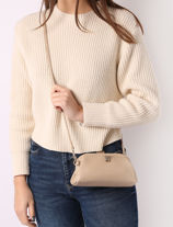 Cross Body Tas Th Feminine  Gerecycleerd Polyester Tommy hilfiger Beige th feminine  AW15249-vue-porte