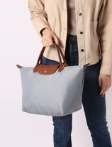 Longchamp Le pliage original Blauw-vue-porte
